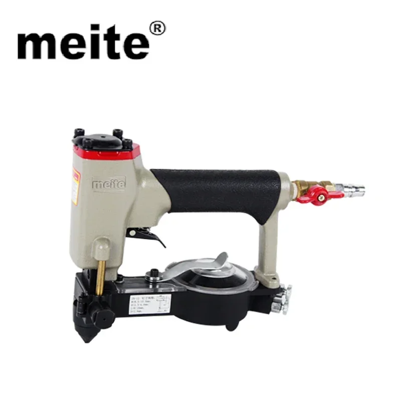 Meite ZN-12 Pneumatic Air Deco Nailer Nail  Drawing Pin Pushpin Thumbtack Power Tool For Picture Frame and Furniture