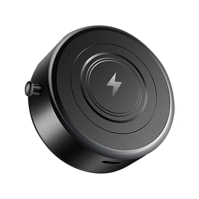 15W Wireless Charging Intelligent Mobile Phone Holder Magnetic Vacuum Adsorption Car Wireless Fast Charging