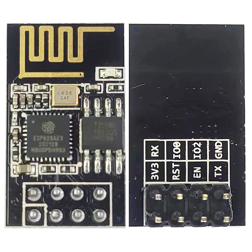 ESP-01S moduł Wifi niski pobór mocy 8Pin Port szeregowy do modułu WIFI bezprzewodowa płytka rozwojowa ESP01S ESP 01S ESP8266