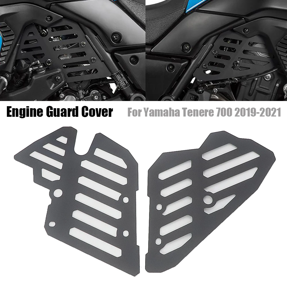 

For Yamaha Tenere 700 2019-2021 Motorcycle Accessories Engine Guard Cover protector Crap Flap Tenere700 XTZ700 XT700Z Rally