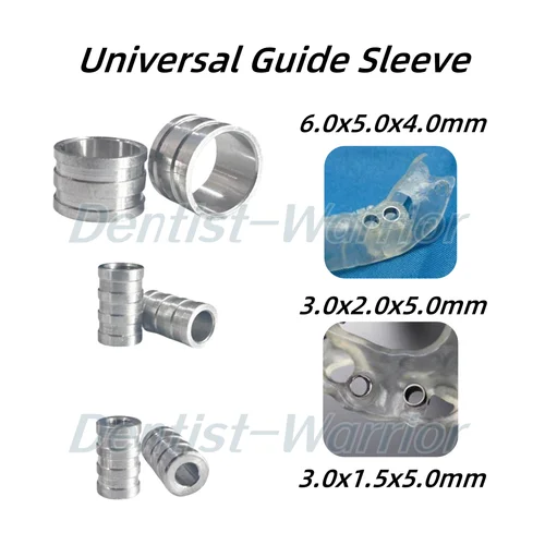 Imagen 2 del producto Manguitos de guía Dental, taladro guiado, riego externo, Oss/DIO/DEN/ITI/Universal, 5 uds.