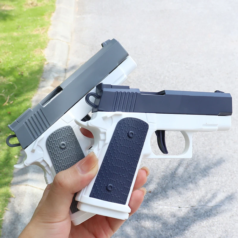 Nowy Mini pistolet na wodę dzieci powtarzają pistolet na wodę letnią bitwę na plaży w łazience w basenie do zabawy w wodę zabawka prezent dla