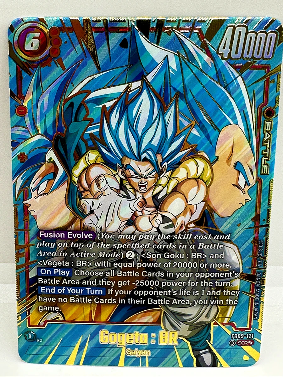 Super Kartenspiel Fusion World Saiyan Goku Broli Spielzeug Hobbys Sammlerstücke Spielkollektion Anime-Karten