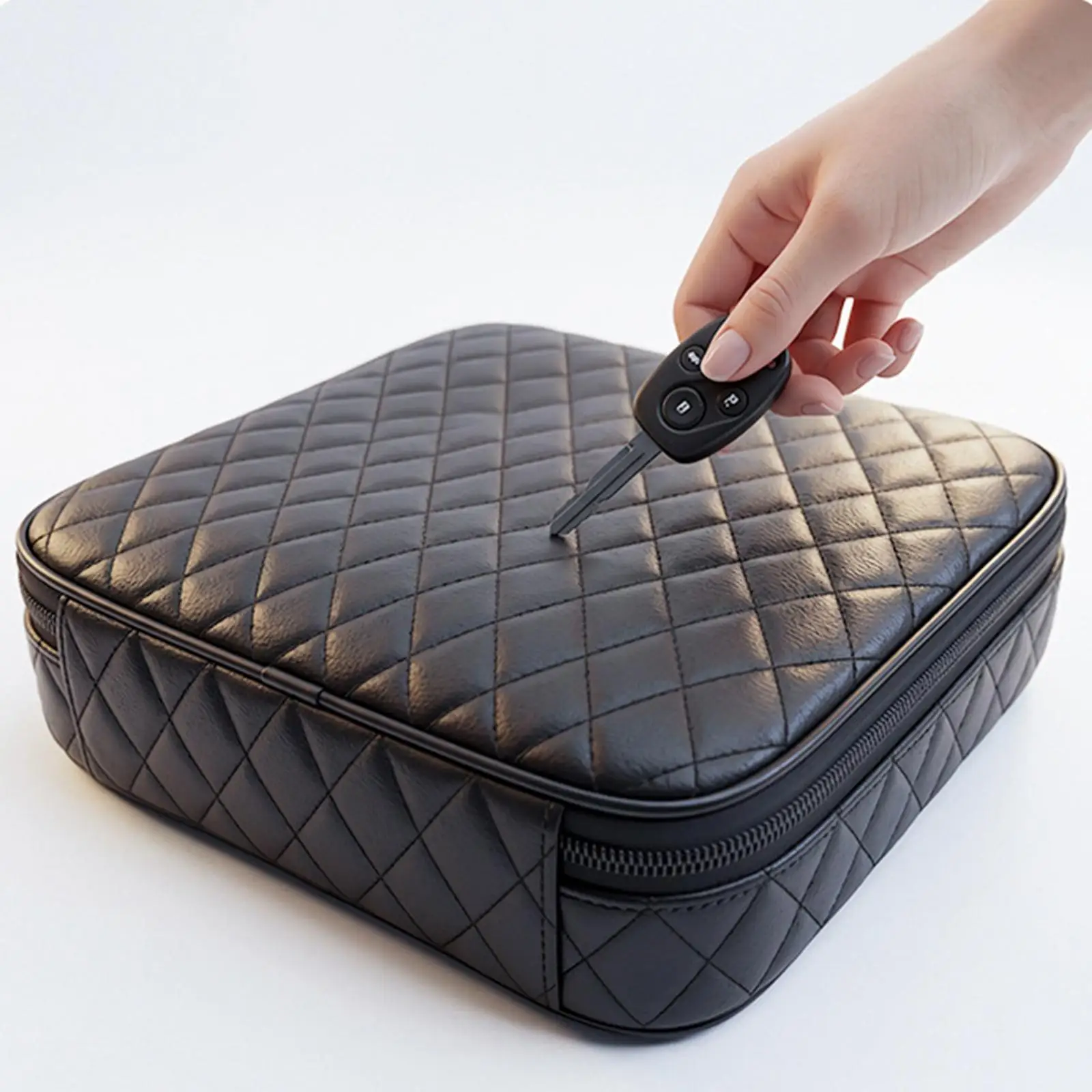 Car Charging Cable Bag Durable Waterproof Oxford Cloth Portable Organizer for EV Charger Cable Management Travel