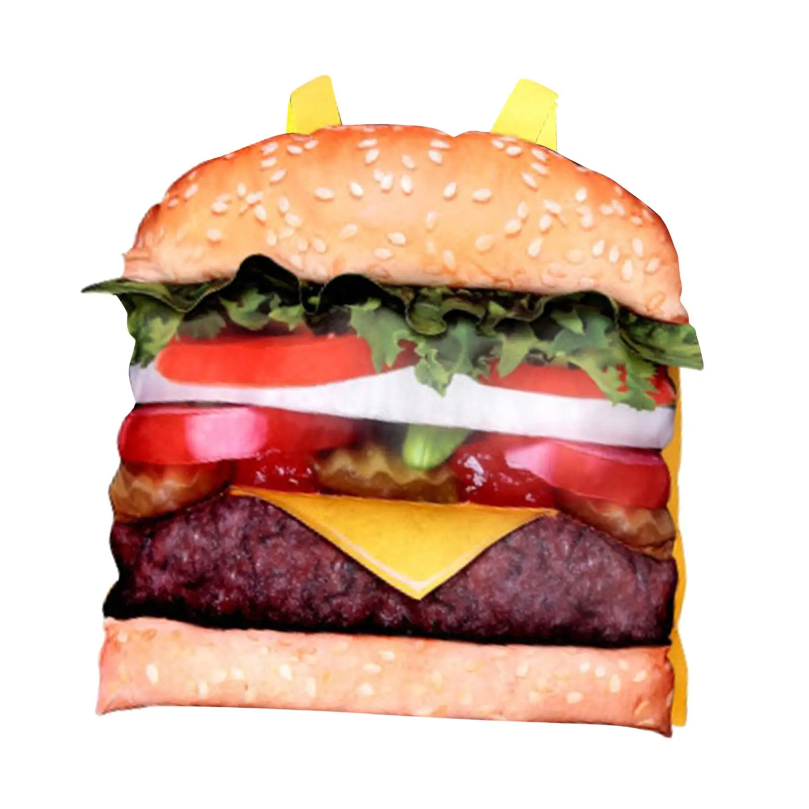 

Halloween Hamburger Costumes, Fancy Dress Cosplay, Costume Accessory for New Year Theater Stage Parties Decor