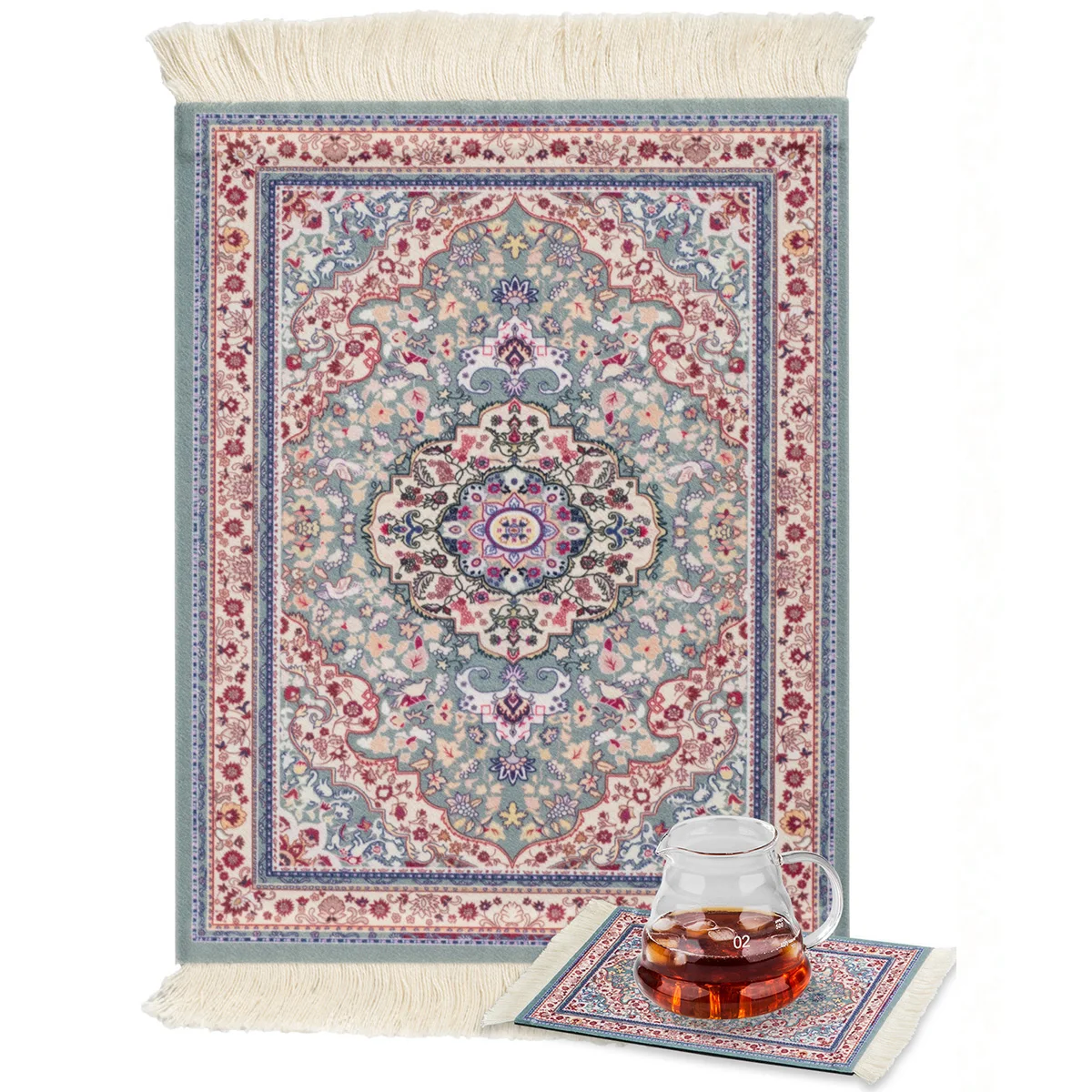 Boho Coffee Coaster Mat 5