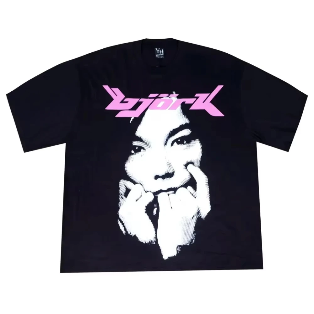 

Мужская футболка Bjork Music Pop Y2K Japanese Fan PJ Harvey Kate Bush Sugarcubes Футболка женская летняя повседневная футболка с графикой Y2k