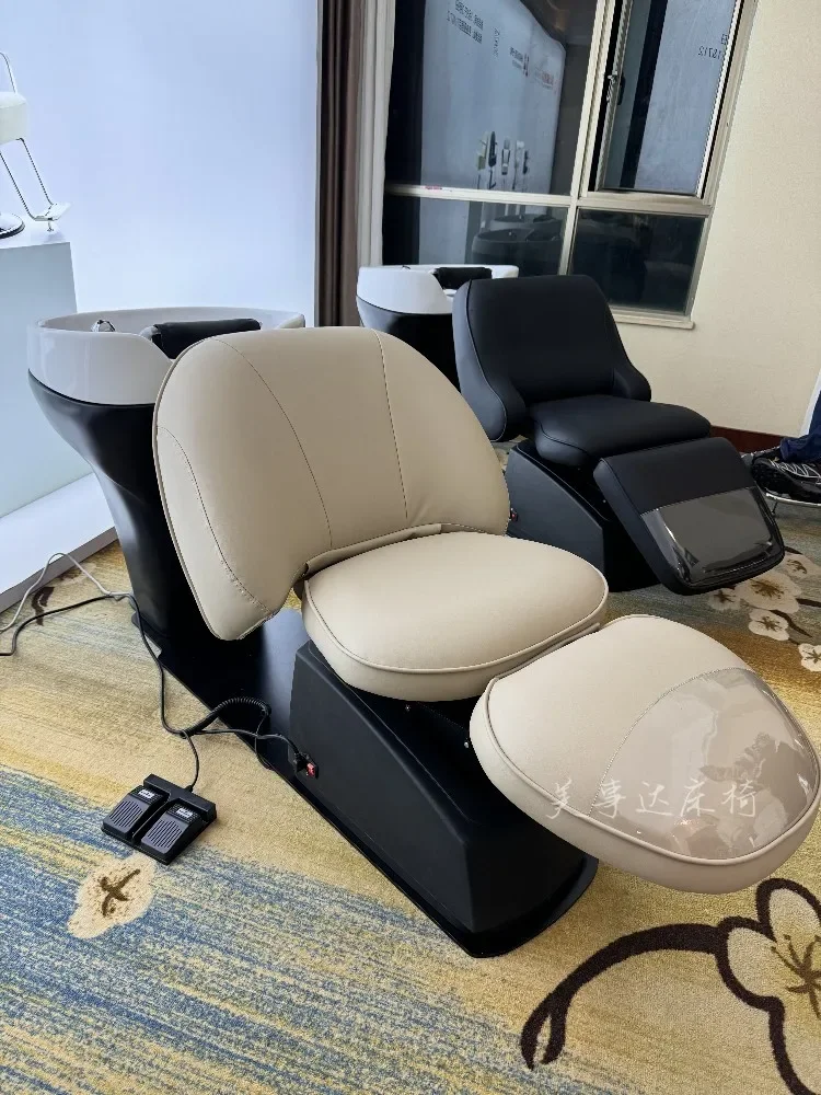 

Electric Lifting Shampoo Chair New Internet Celebrity Recliner