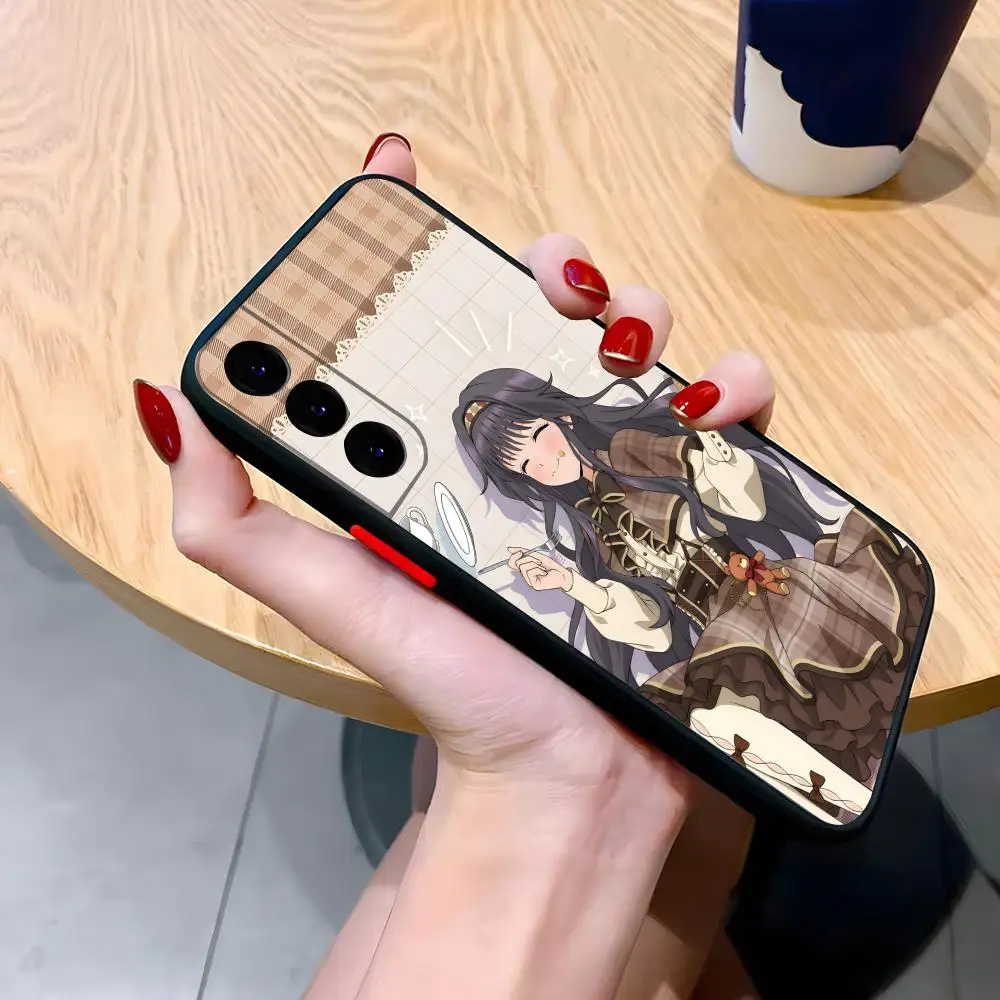 Kaoruko Waguri Phone Case For Samsung S25 S22 S24 S23 S21 FE Plus Ultra Skin Feel Bumper Case