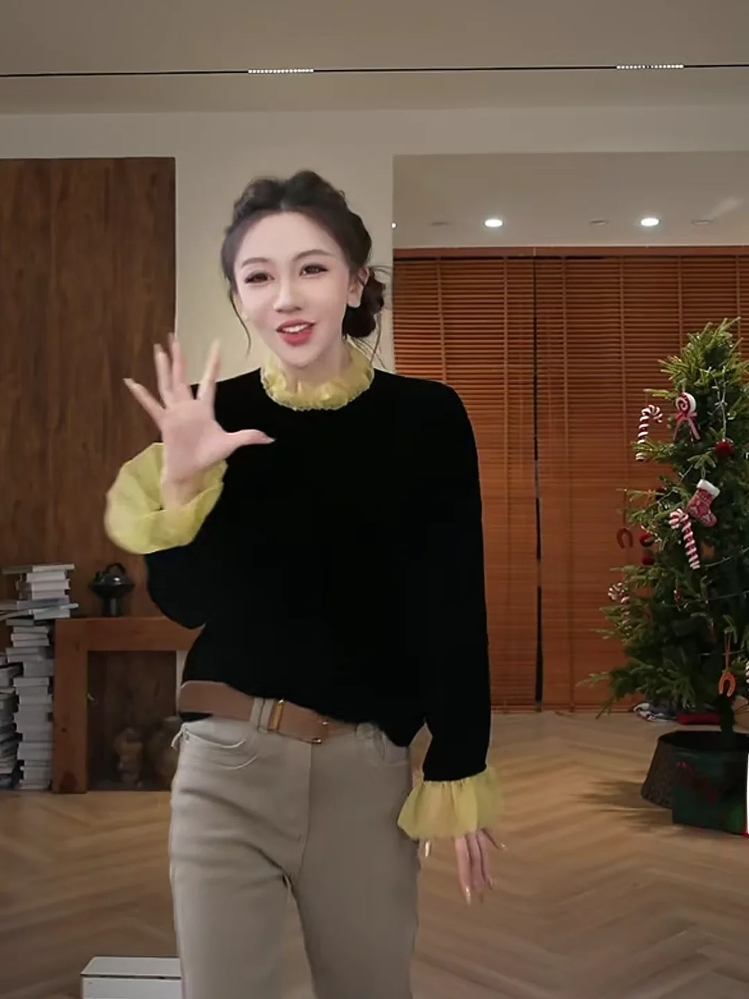 

Naive T-irt Women's Slim Fit Warmth Velvet Feel Silk 00% Long Sve Casual Sle Autumn Winter Faion Recommendation