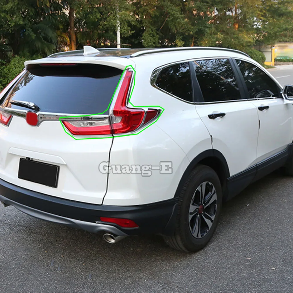

Для Honda CR-V 2017-2022: наклейка на кузов, накладка на задний фонарь, рамка заднего фонаря, детали автомобильной оптики, молдинг-панель