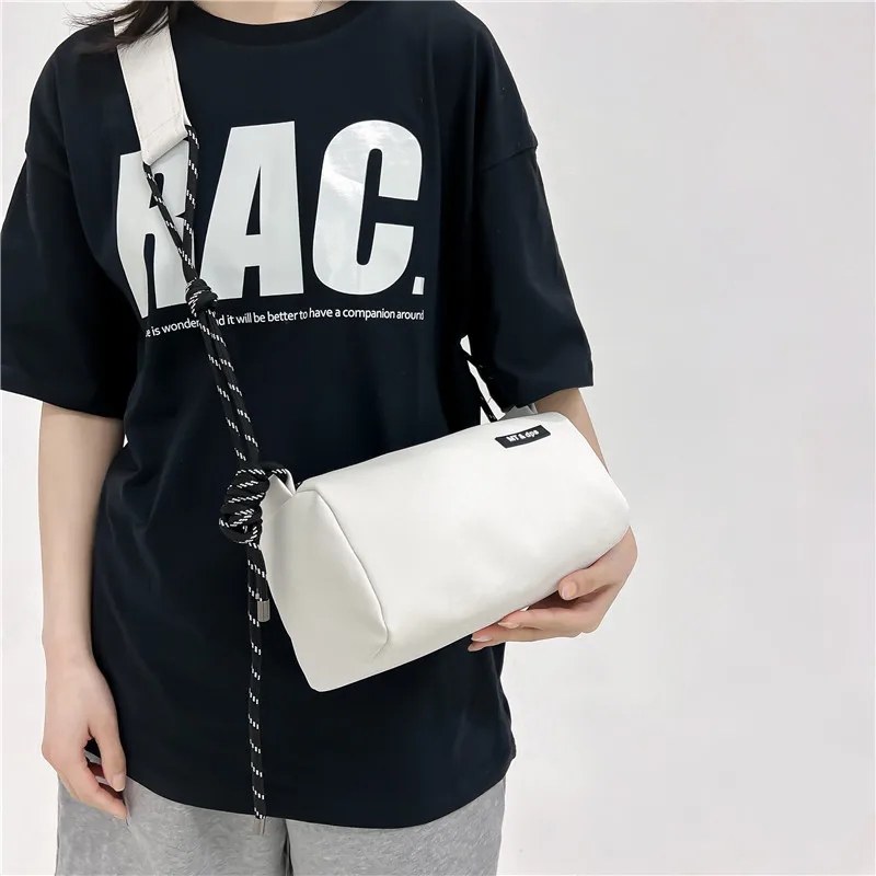 Casual Women Shoulder Bags Simple Design Messenger Bag Fashion Vintage Female Girls Purse Handbags Nylon Crossbody Bag Sac New