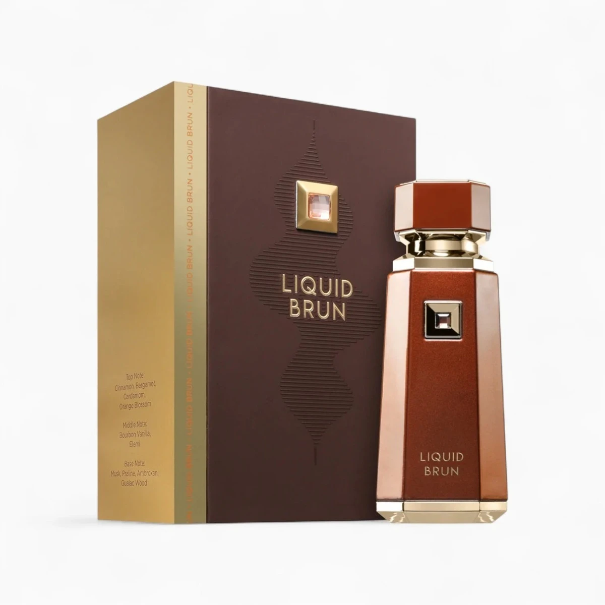Liquid Brun Eau De Parfum 100ml for Men Amber Vanilla Perfume Orange Blossom Long Lasting Signature Appeal for Every Occasion