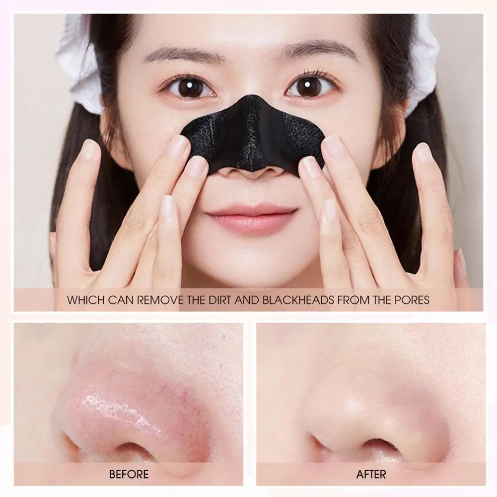 Nose Blackhead Remover Mask Deep Cleansing Skin Care Nose Black Pore Shrink dots Mask Treatment Acne Pore Strips Clean N0I6