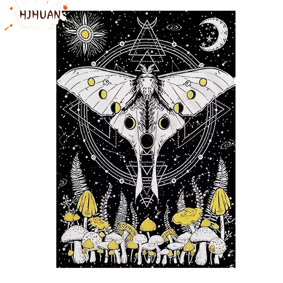 

DIY Diamond Painting Abstract art butterfly Cross Stitch Kits Full Drill Embroidery Mosaic cross-stitch Pictures Gift Home Decor