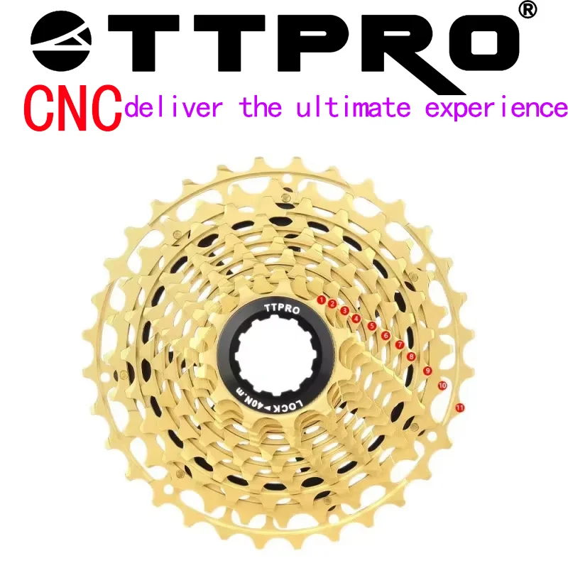 TTPRO Ultralight CNC Road Bike Cassette 11/12 Speed K7 11S 12S 28T/32T/34T/36T Cassette Sprocket for SHIMANO HG
