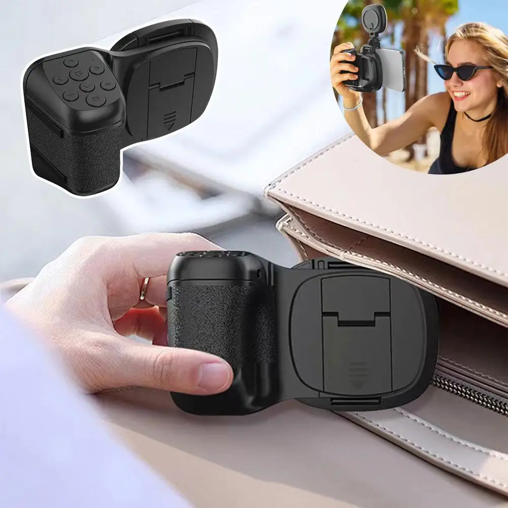 Telefon Griff Stabilisator Halter Shutter Telefon Filmen Griff Bluetooth Vlog Stabilisator Multi-funktion Handheld Selfie O4G6