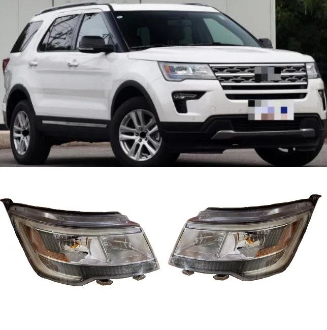 Factory price wholesale CAR HEADLIGHT L/R For FORD EXPLORER 2018 car led headlight