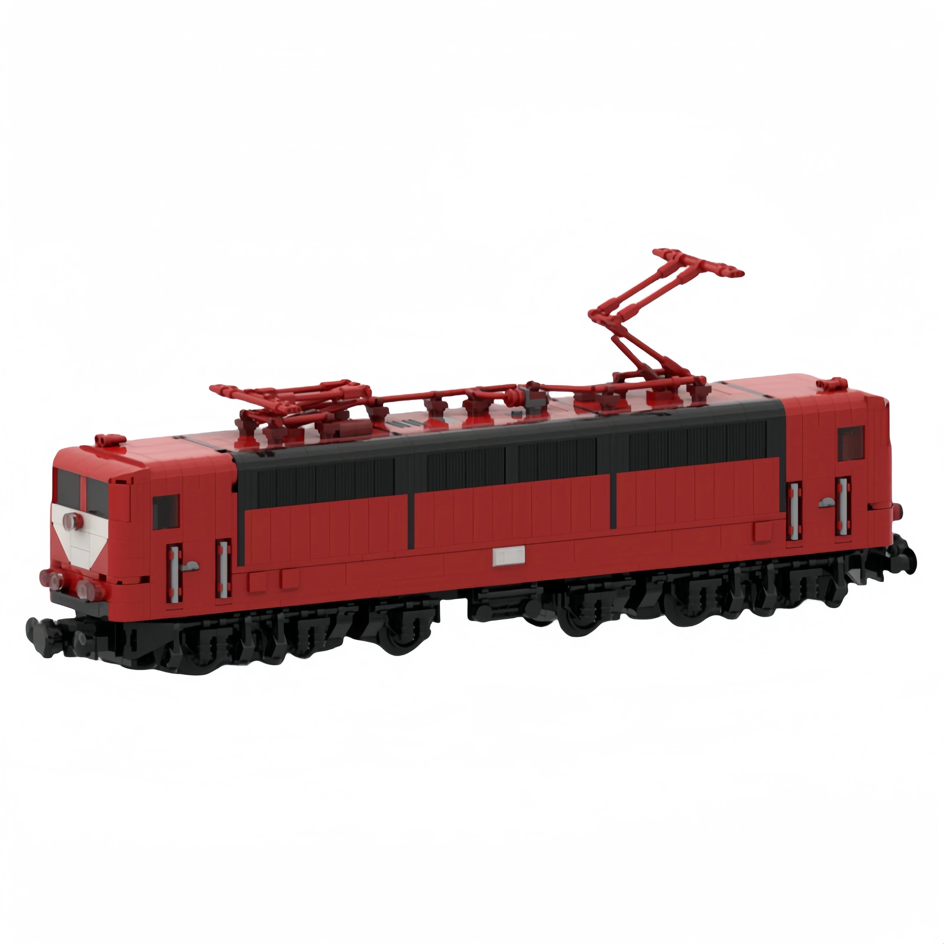 Stadt Auto Modell Moc Bausteine 181,2 Eisenbahn Doppel frequenz Lokomotive Technologie Geschenke Urlaub montieren Kinder Spielzeug Anzug