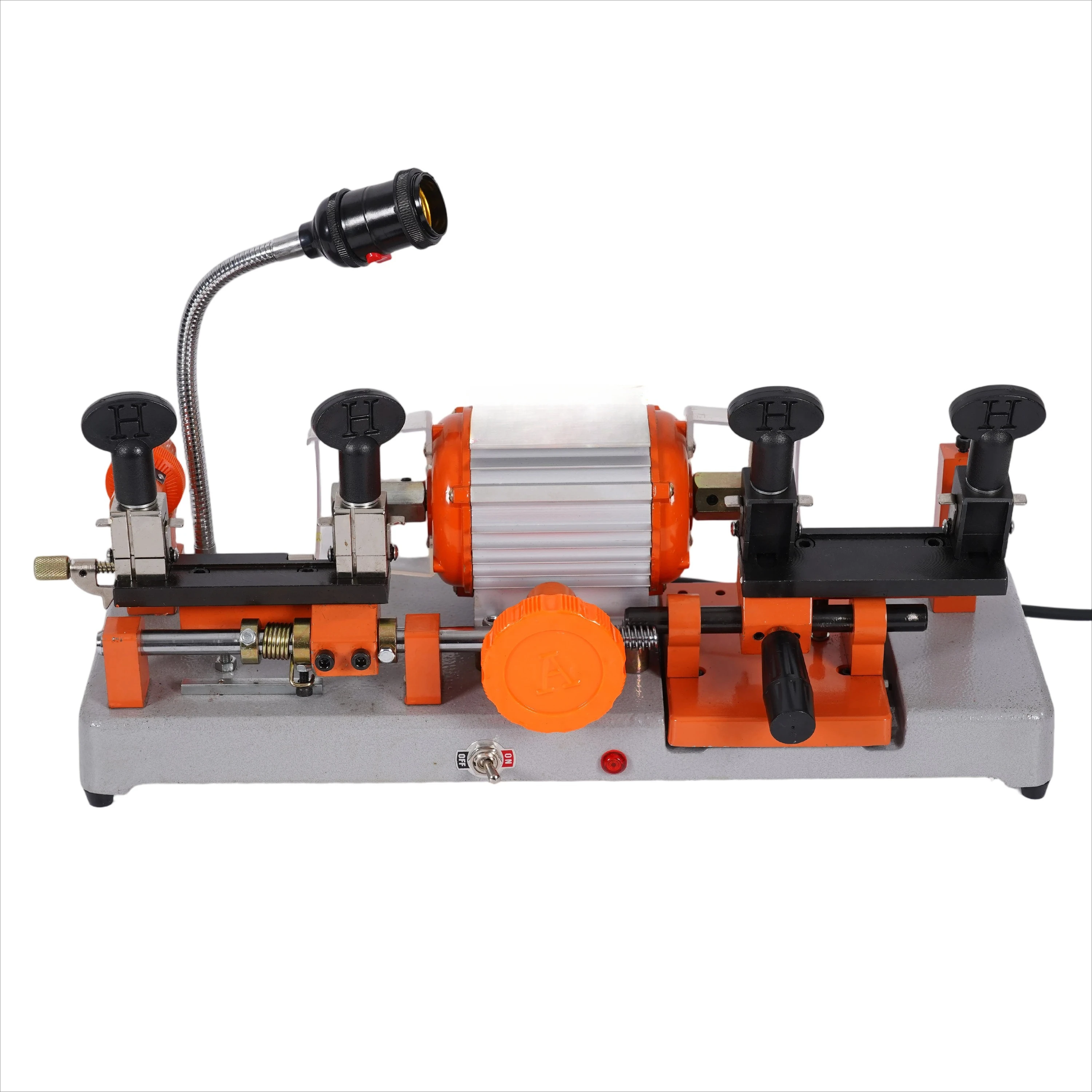 Precision Multi-Functional Vertical Key Machine Manual Locksmith Equipment with Motor Industrial Punching Lock Key