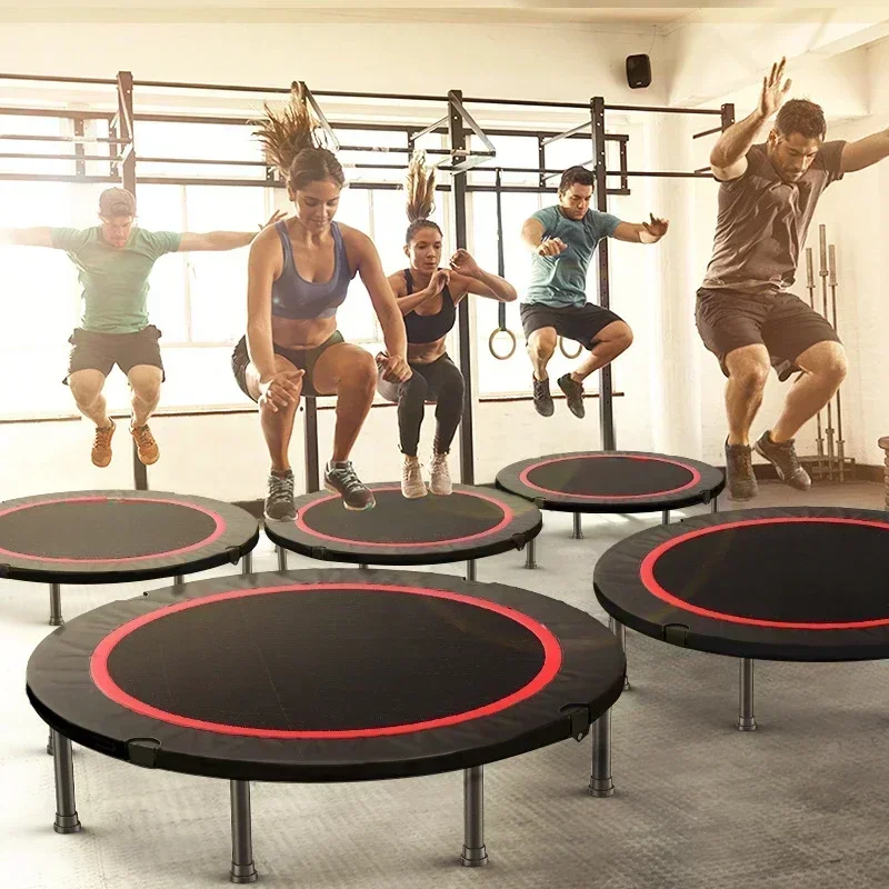 Decca Trampoline Fitness Children's Indoor Bouncing Bed Children Rubbing  Adults Sports Small Jumping Hot sales