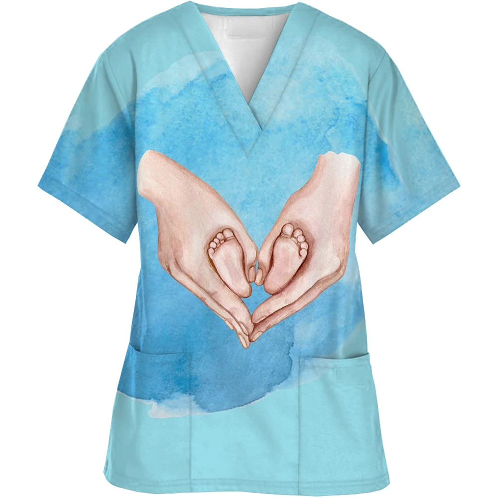 Medical Nursing Uniform Obstetric nurse pediatric nurse Uniform Doctor Costume Salon Clinic Working Health Care Services