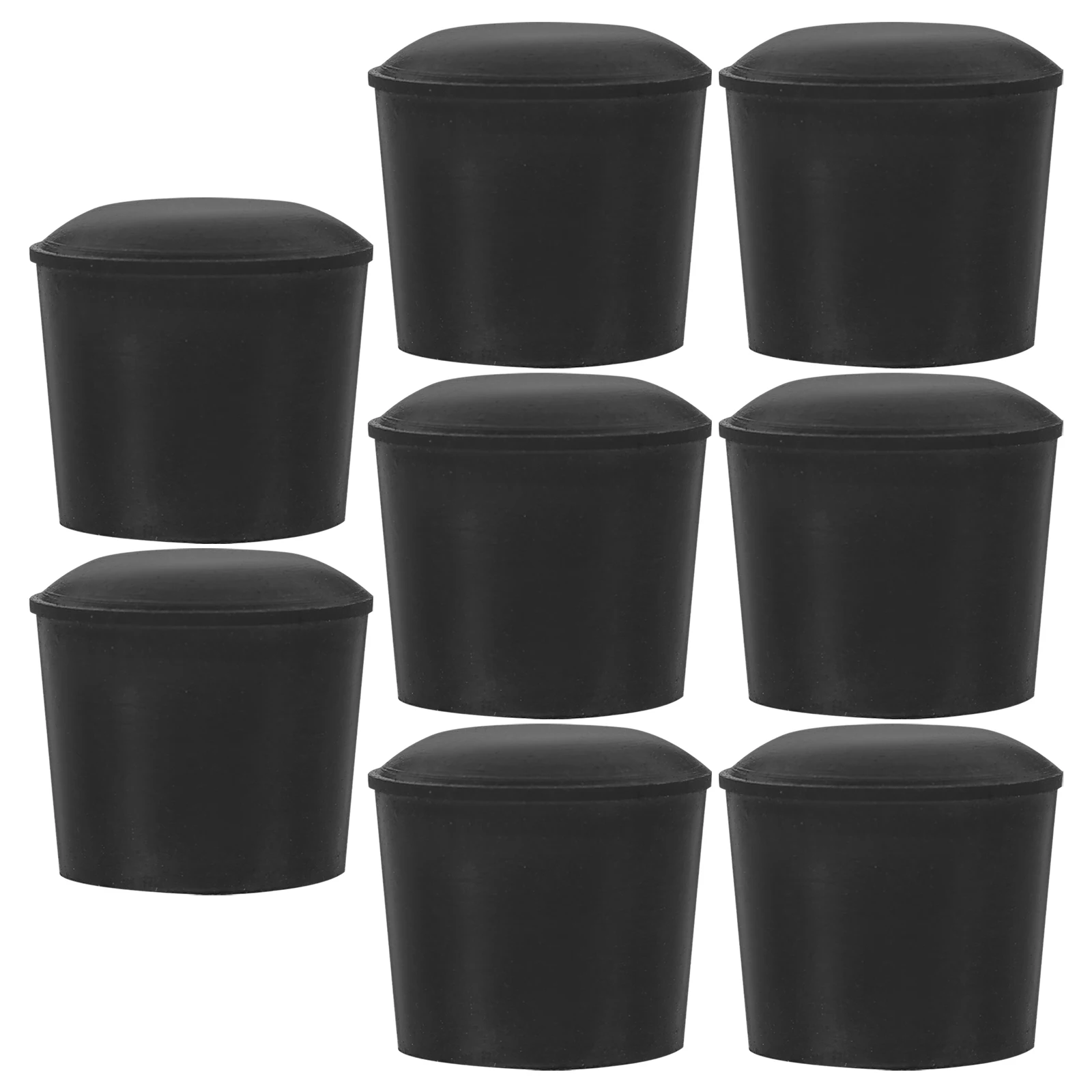 

8 Pcs Rubber Feet Non-slip Furniture Pads Kitchen Anti-scald Mat Protectors Thickened Scratch Resistant Placemat Leg Tips