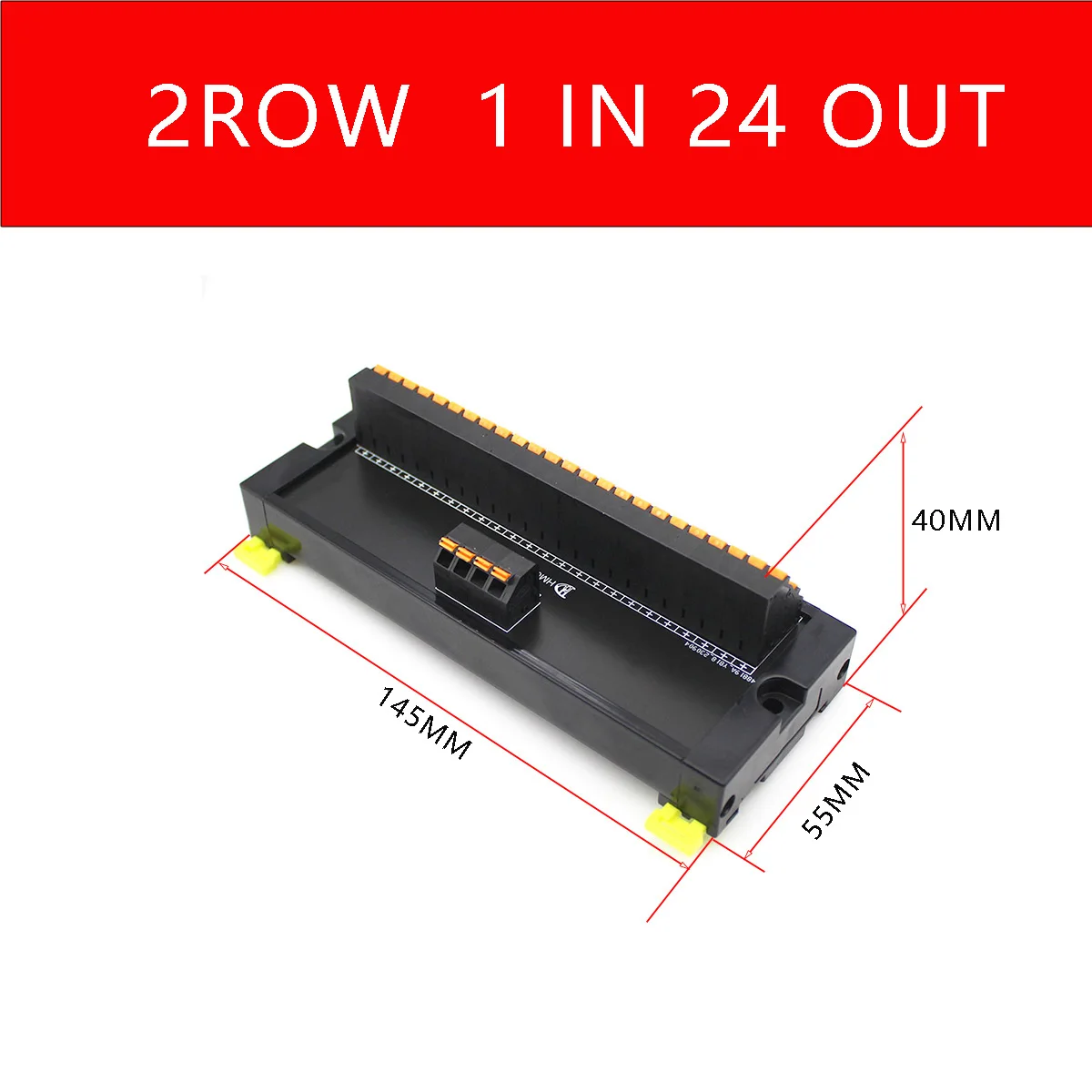 1-in Multi-out Terminal Block Module Spring-Loaded Push-In Power Splitter DIN Rail-Mounted Wiring Box image 5