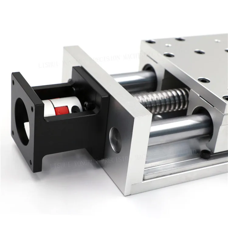 Ball Screw Drive Linear Motion Motorized Linear Sliding Stage With Effective Stroke 200mm