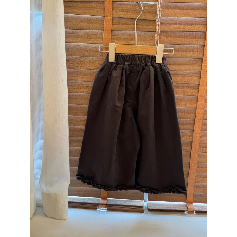 2025Girls' Autumn Sweater Stylish Knitted Cardigan Long Sleeve Shirt Children's Outerwear