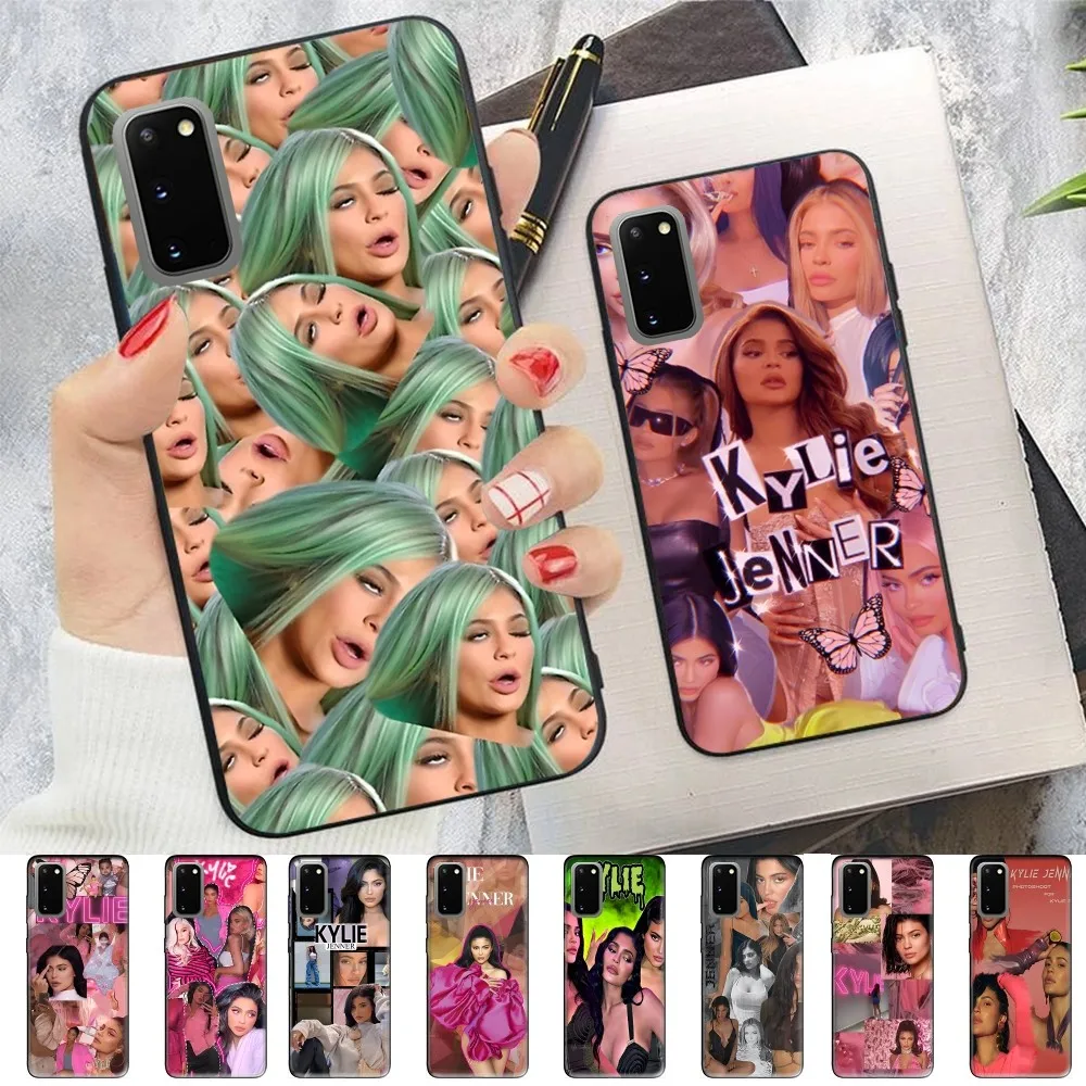 Sexy Girl Kylie J-Jenner Phone Case For Samsung S 9 10 20 21 22 23 30 23plus lite Ultra FE S10lite Fundas