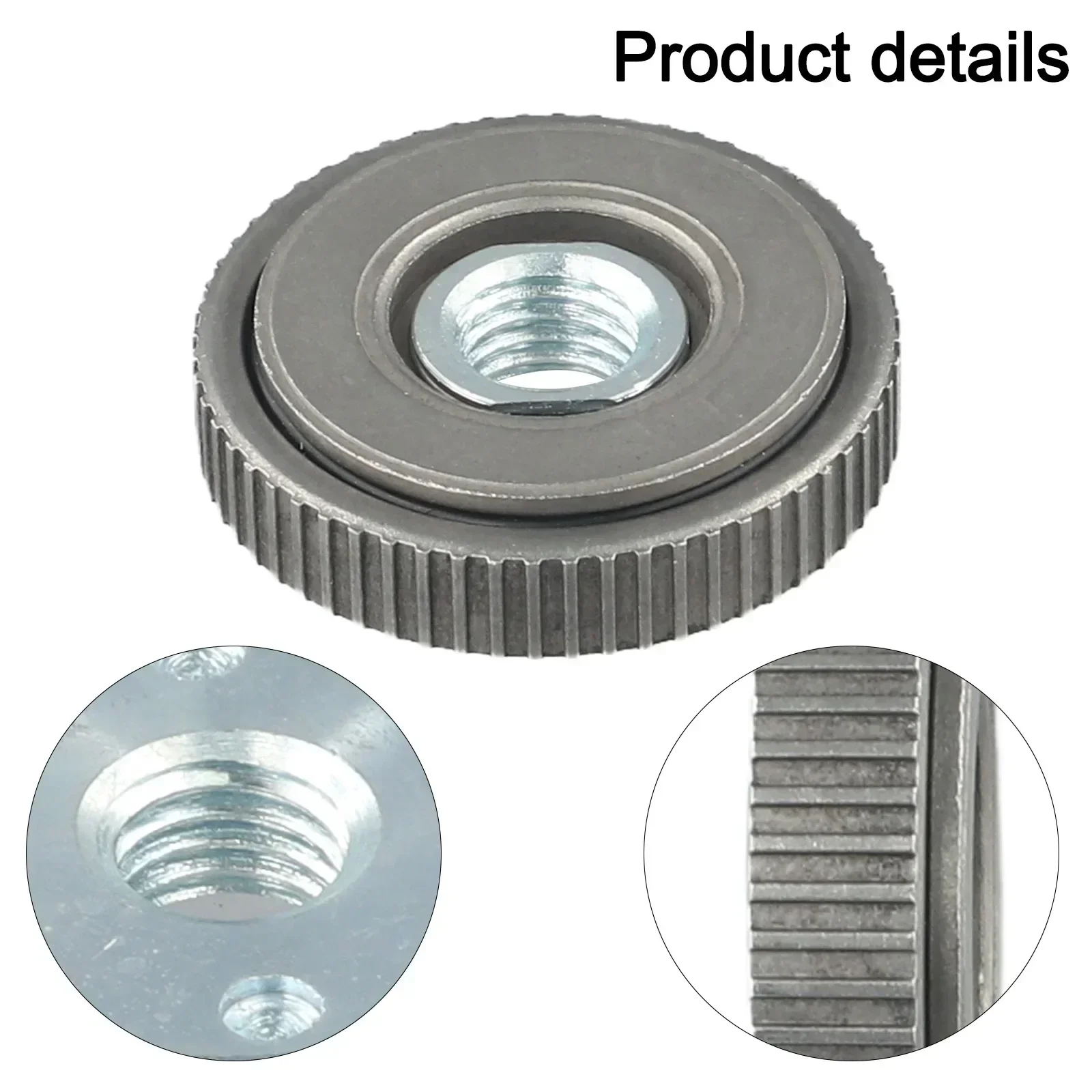 Universal Self-Locking Pressing Plate Quick Release Angle Grinder Flange Nut Replacement For Angle Grinder Power Tool Access