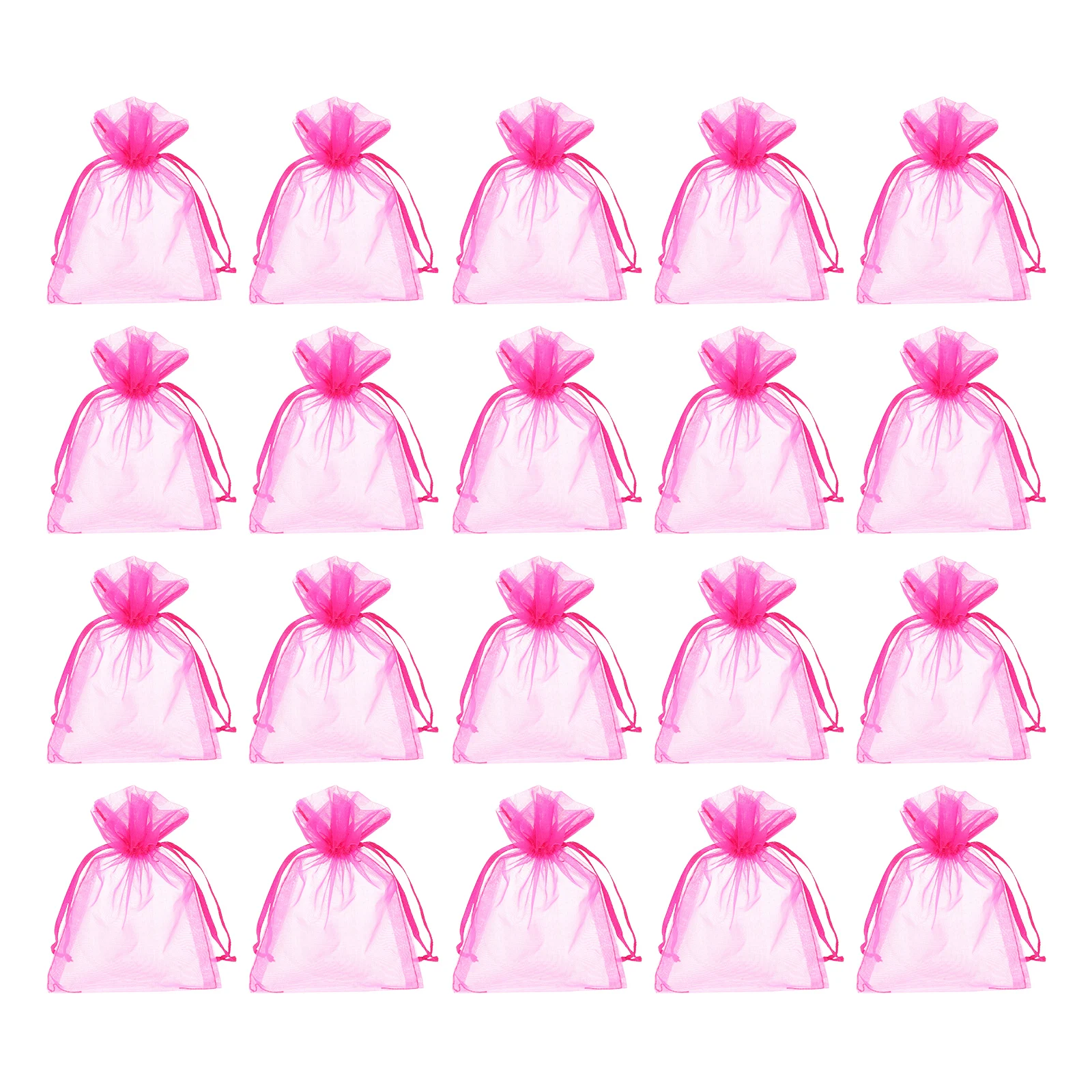 

100 Pcs Gift Bags Reusable Drawstring Bag Birthday Present Pouches H made Jewelry Storage Travel Sample Bags Gift
