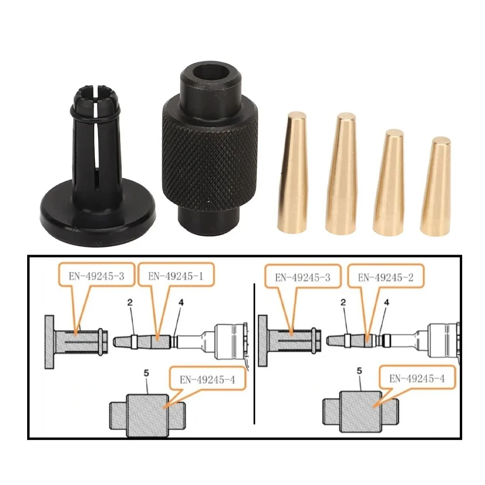 GM245 Fuel Injector PTFE Teflon Seal Install Remove Tool Kit For GM & Subaru GDI Injector Repair ，Replace EN-51105 EN-49245