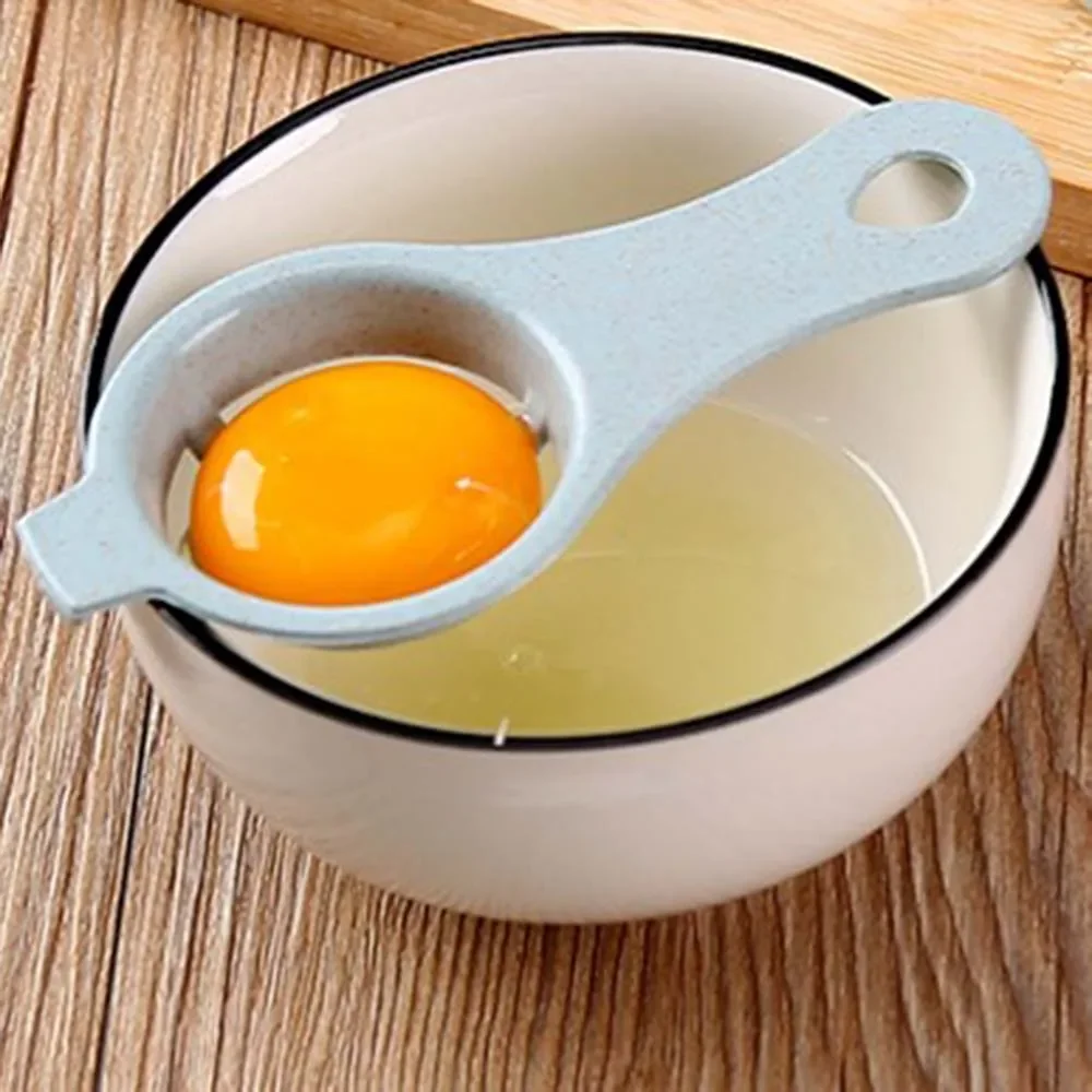 1PC Egg White Yolk Separator Baking Tool Cooking Sieve Egg Filter Separator Kitchen Tools Gadgets Egg Divider Sieve Seperator