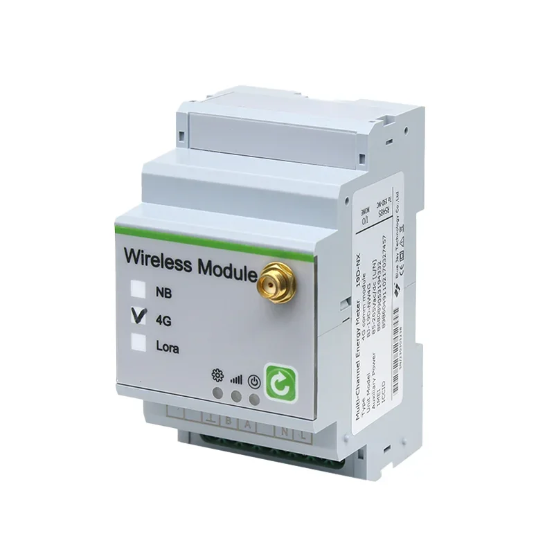 Compteur d'énergie de puissance multifonction triphasé numérique modulaire avec compteur d'énergie bidirectionnel CT Modbus