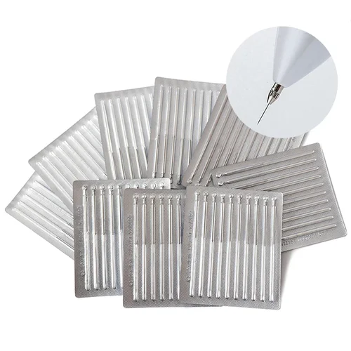 Mini aguja estéril quirúrgica para eliminación de lunares, pluma de Plasma para pecas, equipo de belleza, 100 piezas