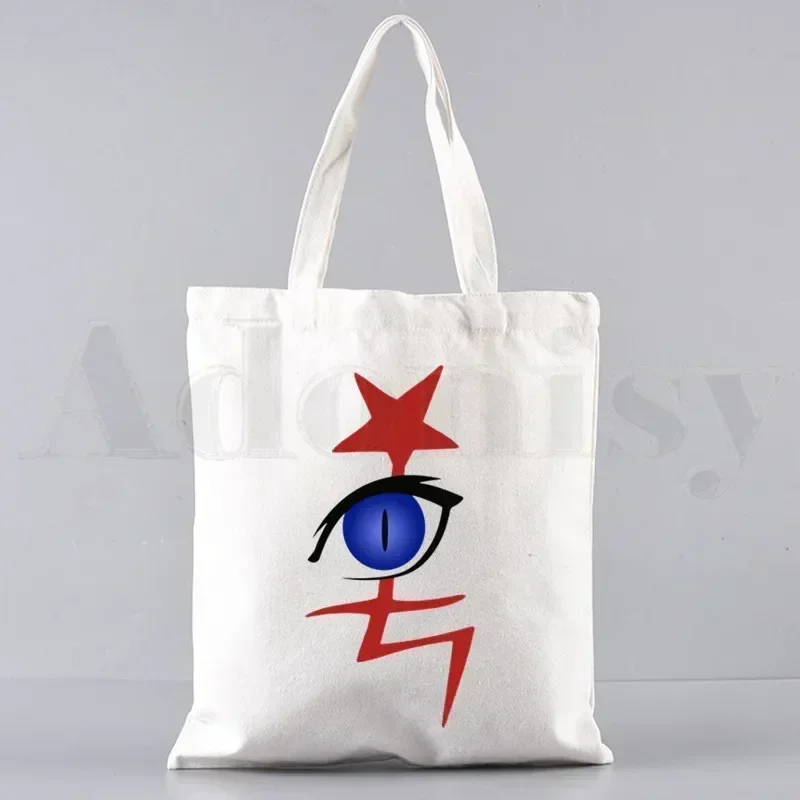 مانغا أستا بلاك كلوفر وصل حديثًا حقيبة قماش فنية حقائب تسوق مطبوعة بسيطة للفتيات حزمة عادية للحياة #2