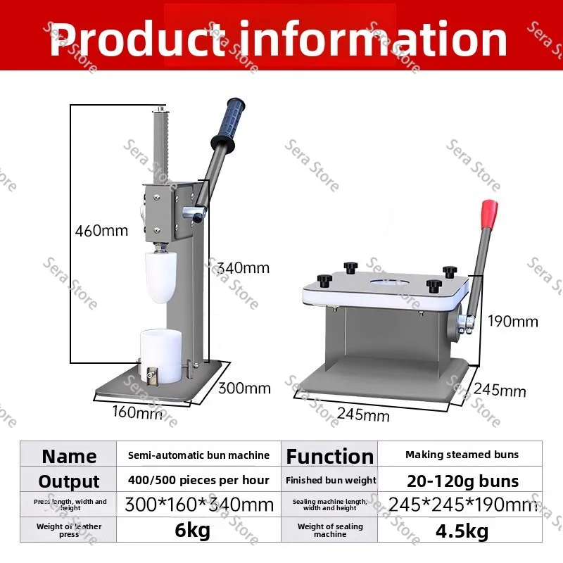 Manual Steamed Bun Foam Machine Steamed Skin Machine Kitchen Bun Equipment Household Steamed Bun MachinVarious stuffing products