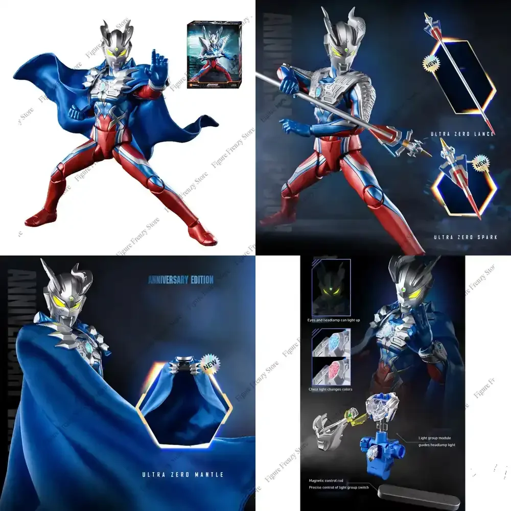 

Special Offer HiPlay Blokees Legendary Anniversary Edition Building Kits for Ultraman Zeroin Assembly Models in Stock Now