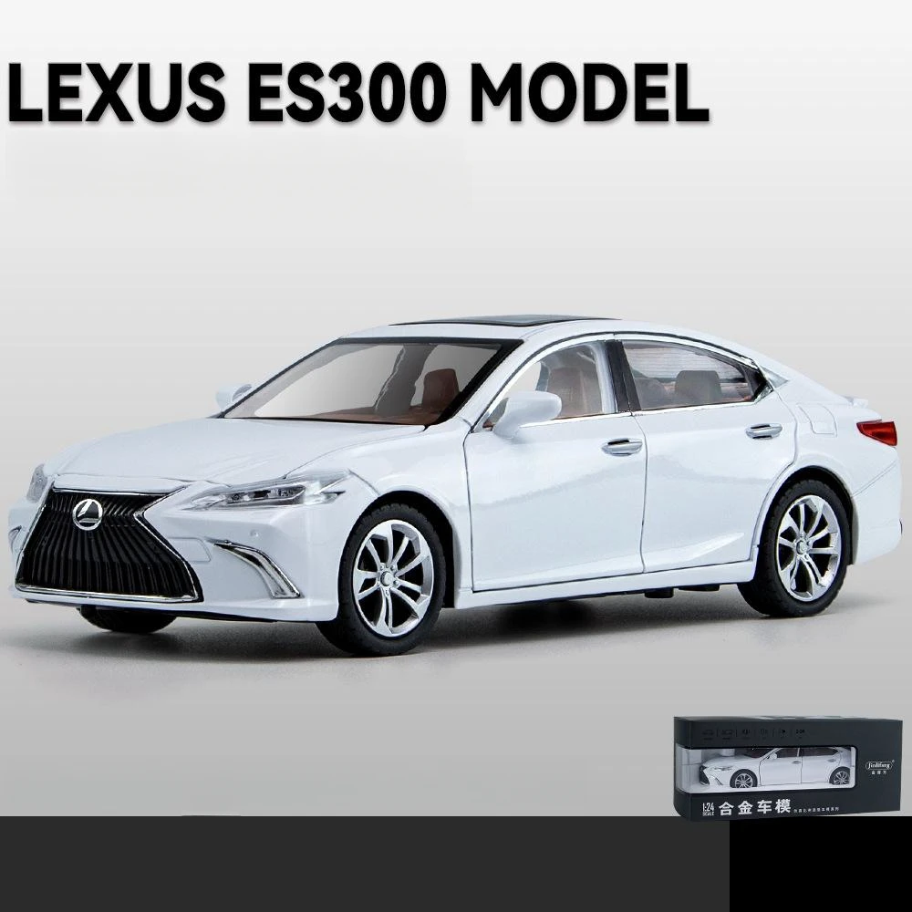 1/24 Lexus ES300h Car Toy For Children Diecast Miniature Model