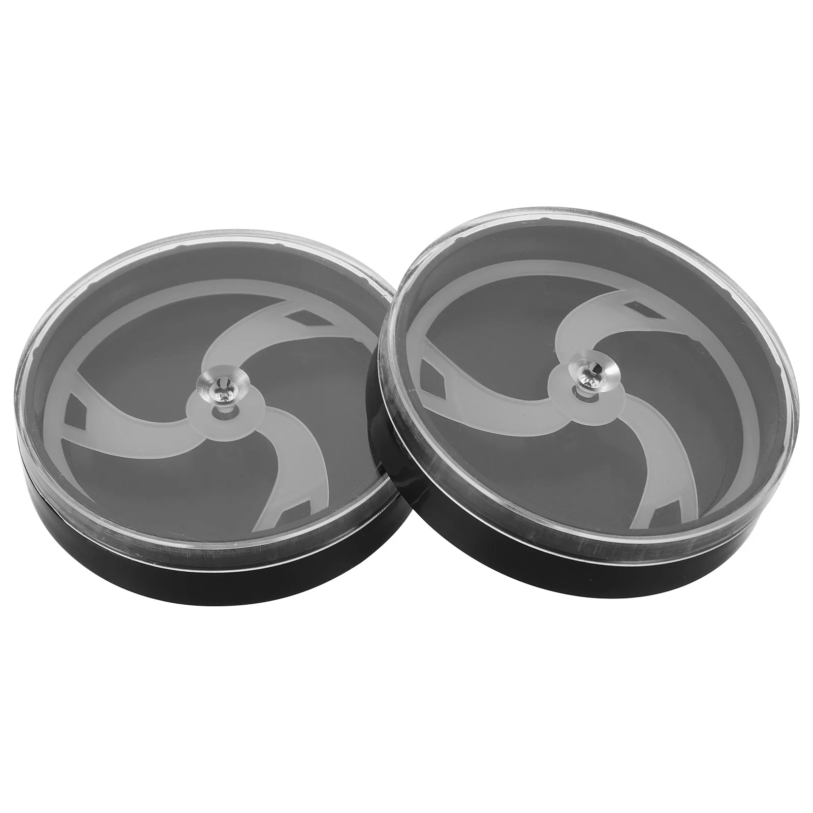 2pcs Storage Case 51Mm Dustproof Shockproof Portable Travel Watch Box For Men Plastic Container Watch Parts Organizer Accessory