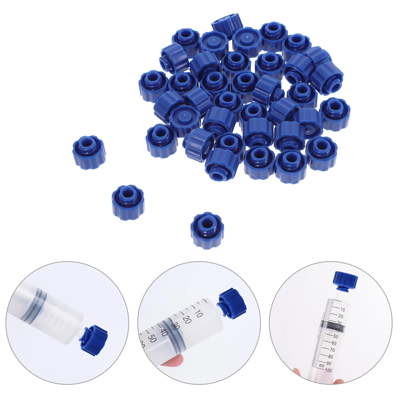 

40 Pcs Colostrum Collection Butterfly Needle Agujas Insulin Craft Glue Bottles with Fine Tip Blue Ca Tips Calibre Mother