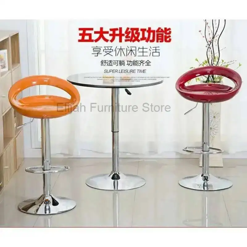 

Bar Chair Modern And Simple Rotating Bar Stool Household Lift Furniture Taburete Alto