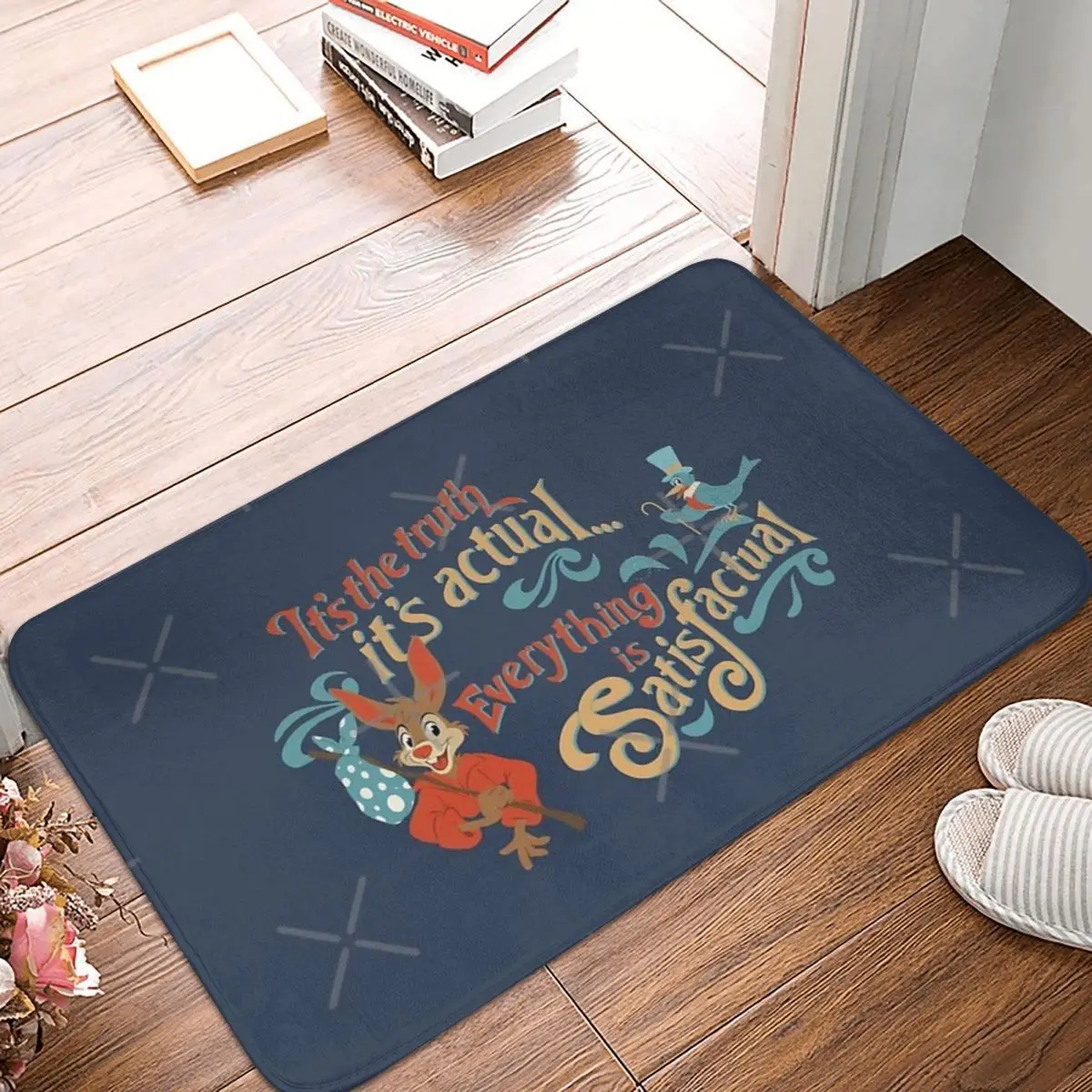 

Splash Mountain 40x60cm Carpet Polyester Floor Mats Fashionable Anti-Slip Indoor