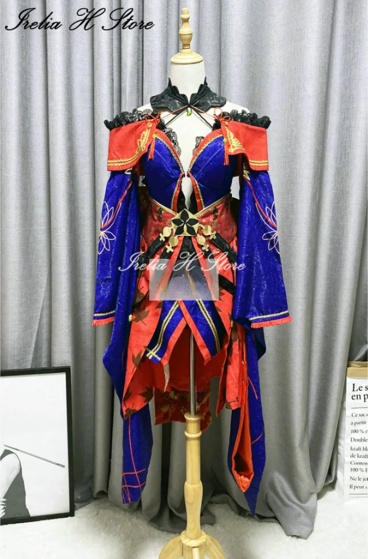 

Irelia H Store Custom size made Fate Miyamoto Musashi Cosplay Costume Game Anime dress female