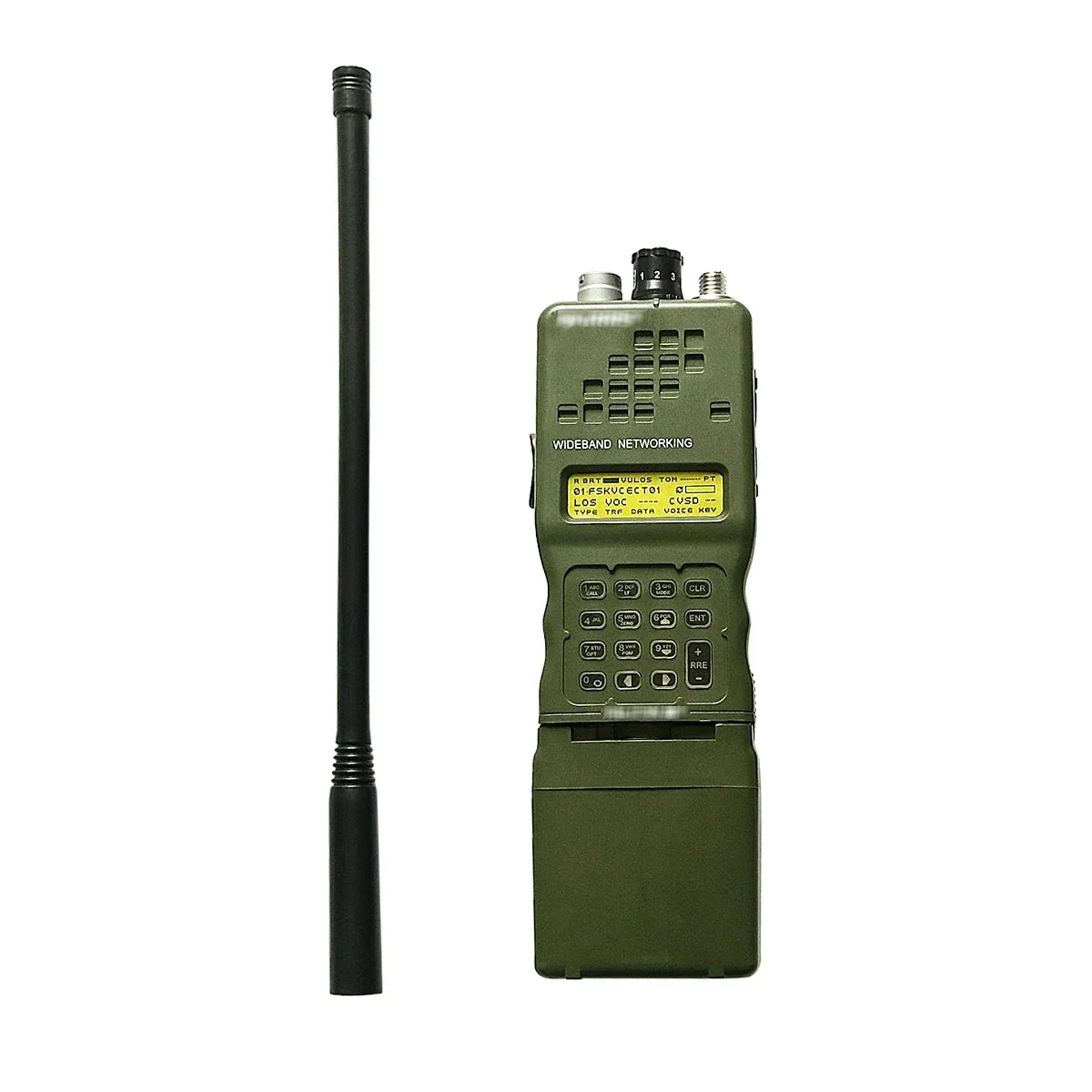 

AN/PRC-152 Tactical Harris Military Radio Comunicador Case Model Dummy PRC152 No Function for Baofeng Radio Tactical 6 Pin Ptt