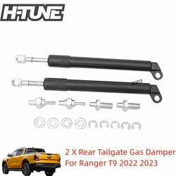 2x Rear Tailgate Assist Slow Down & Easy Up Lift Strut Gas Spring Shocks Dampers Replacement For Ranger T9 2022 2023 2024