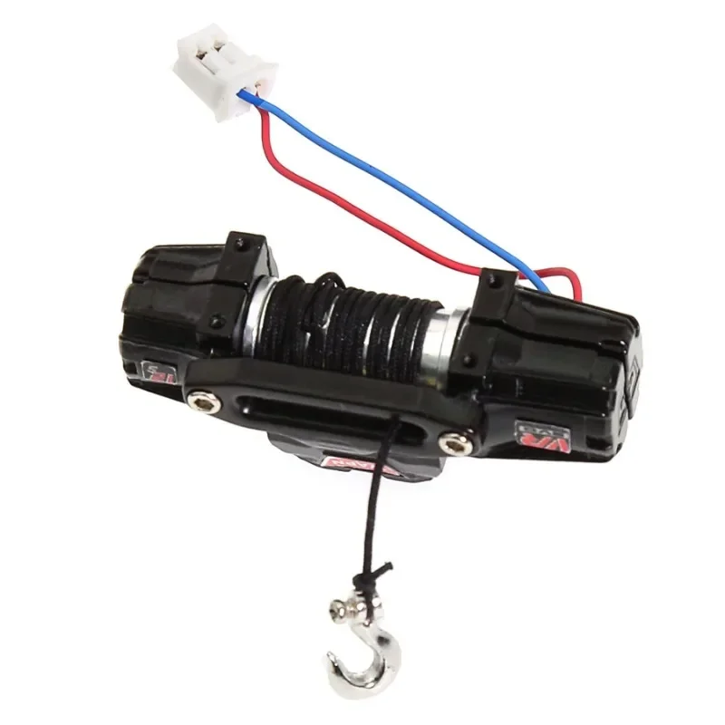 Simulation Metal Automatic Winch for TRXS TRX4M 1/18 RC Crawler Car Upgrade Parts Accessories