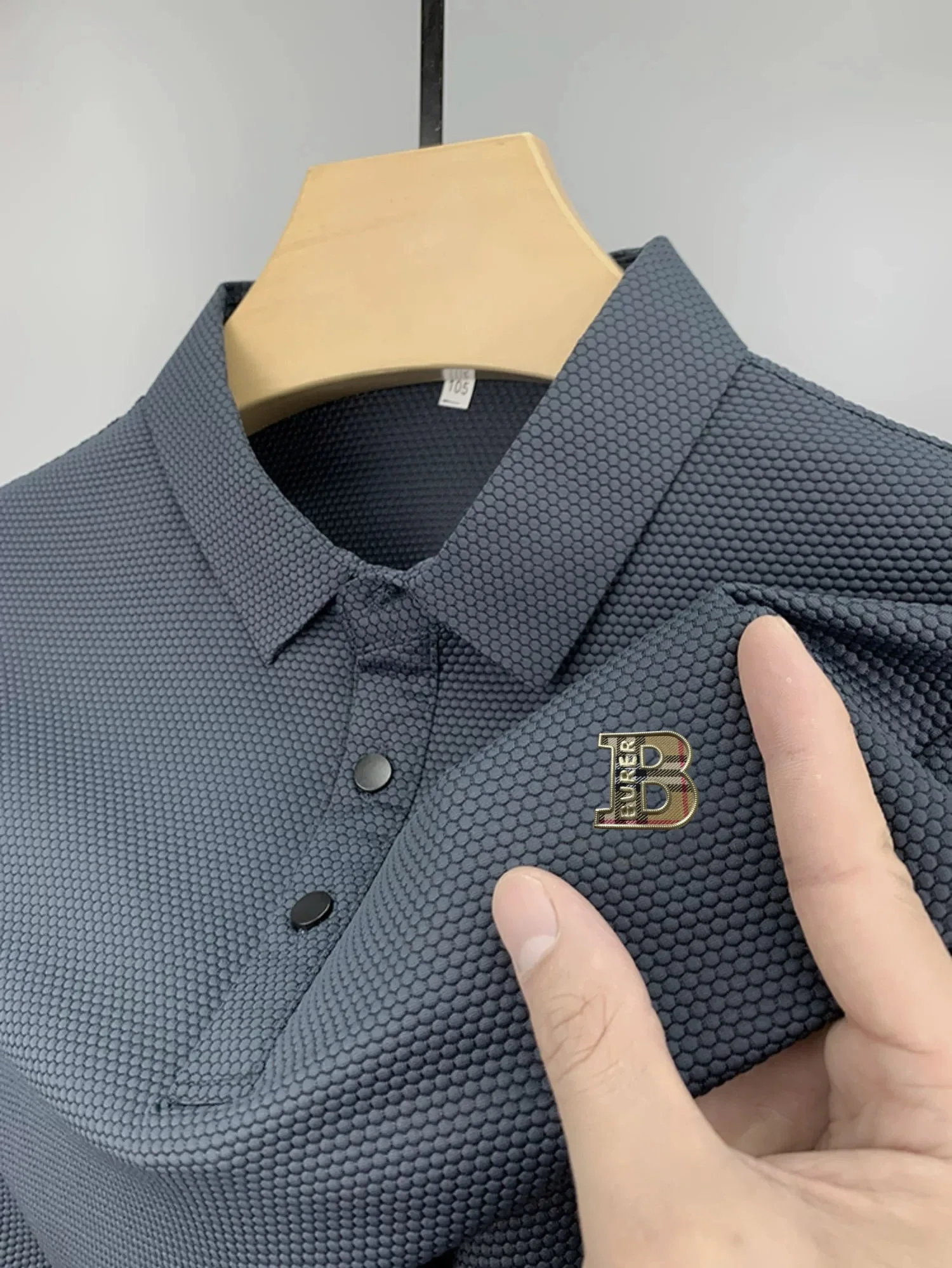 

Мужская футболка Polo летом новая мягкая удобная высококачественная деловая футболка